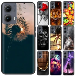 For Motorola Edge (2024) Case Cover Cute Painted Dandelion Protector Silicone Cover For Moto Edge 2024 motoEdge Soft TPU Cases
