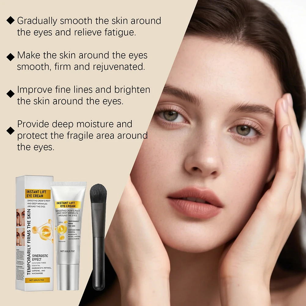 20g Instants Lift Eye Cream,Eye Tightener,Anti Wrinkle Eye Cream For Under Eye Bags Fine Lines,Skin Care Supplies