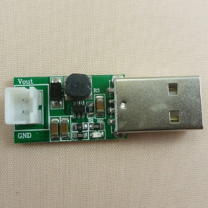 2 Pcs DC DC Converter USB 5V to 12V Step Up Boost Module With XH2.54 2 Pin 20cm Power Wire Cable High Efficiency Stable Output