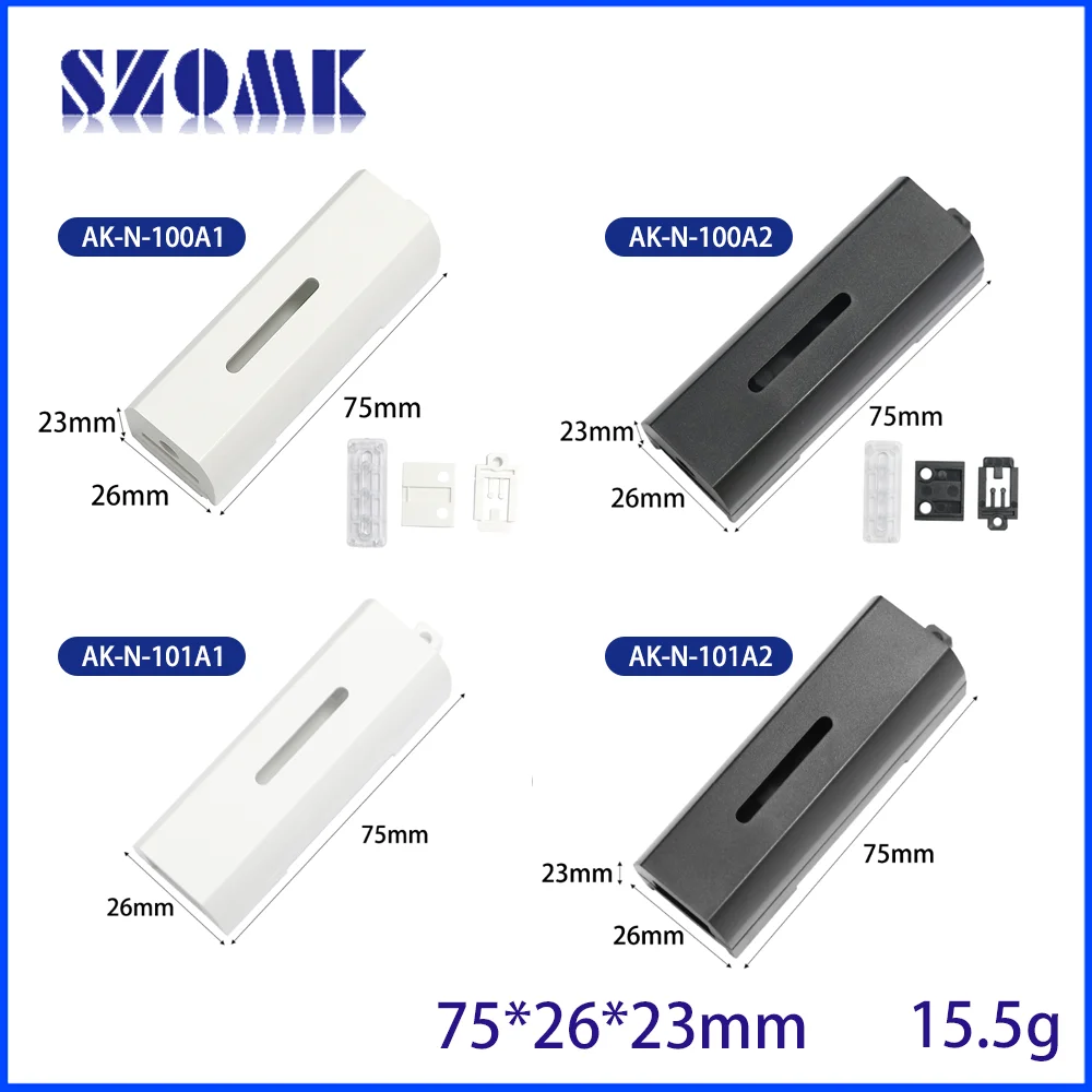 

75*26*23 мм, устанавливаемый на рейке, серверный корпус с двумя последовательными портами 485/232, шлюз Modbus, электрическая коробка из АБС-пластика с квадратным отверстием