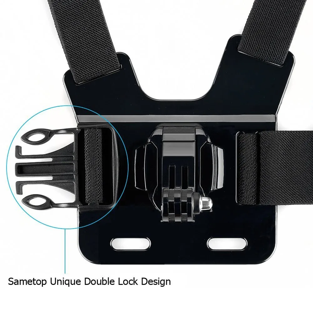 مجموعة الملحقات لكاميرا Gopro Hero13 12 11 10 9 Black 8 7 6 5 Yi 4K SJ4000 EKEN H9 AKASO DBPOWER حزام ثلاثي القوائم Go pro 13