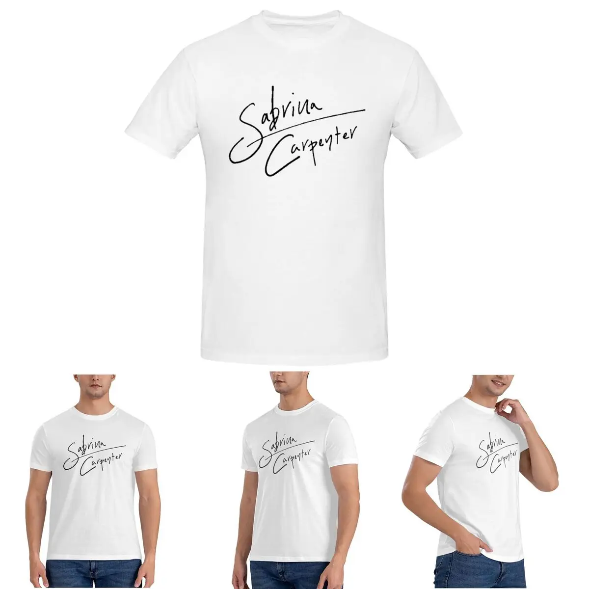 

Мужская футболка Best Friend Sabrina Carpenter, хлопковые футболки большого размера, мужские летние топы с короткими рукавами и круглым вырезом