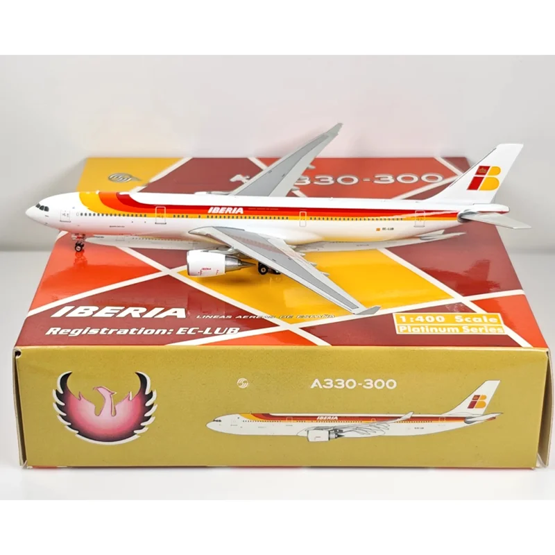 

Phoenix Diecast 1/400 Scale Iberia Airlines A330-300 EC-LUB Alloy Aircraft Model Collection Toys Ornaments Display