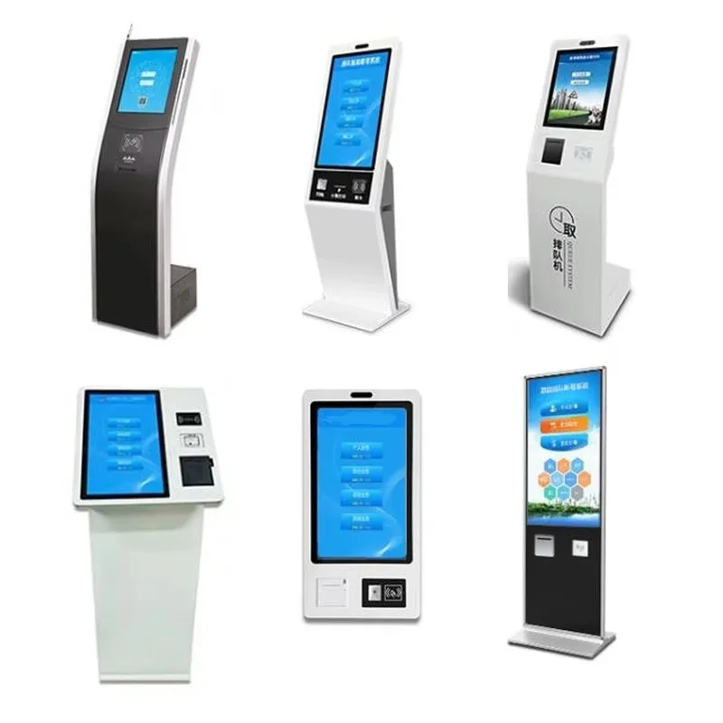 Custom Electronic Queue Management System Touch Screen Smart Queueing Machine for Retail Hospitals Healthcare Banks Financial