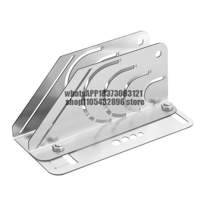 Central air conditioning rubber and plastic insulation pipe cutting artifact cutting saddle mouth installation and maintenance