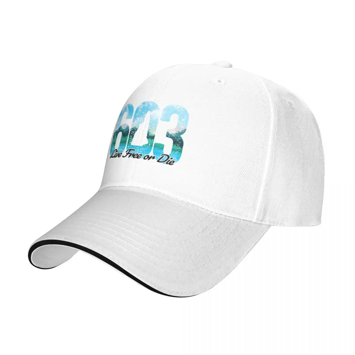 603 NH Live Free or Die - New Hampshire Wildlife Landscape Baseball Cap beach hat Hat Baseball Cap summer hat Men Hats Women's