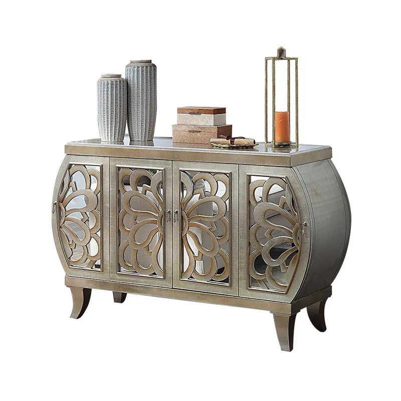 

Буфет, вилла, простой шкаф для хранения из цельного дерева, гостиная, шкаф-кладовая, входной шкаф в европейском стиле.