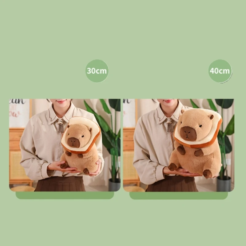 Soft Plush Toy Capybara Stuffed Animal Plushies Baby Sleep Toy Home Decors N84E