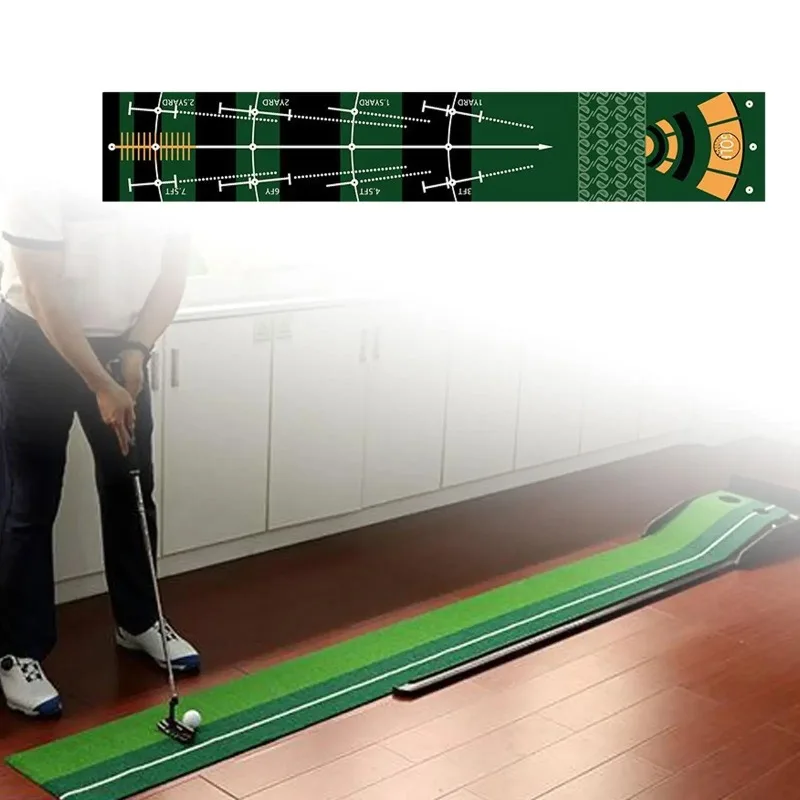 

Mat Lightweight Golf Putting Practice Mat Portable Durable Golf Training Pad Golf Accessories for Adults Foldable Golf Putting