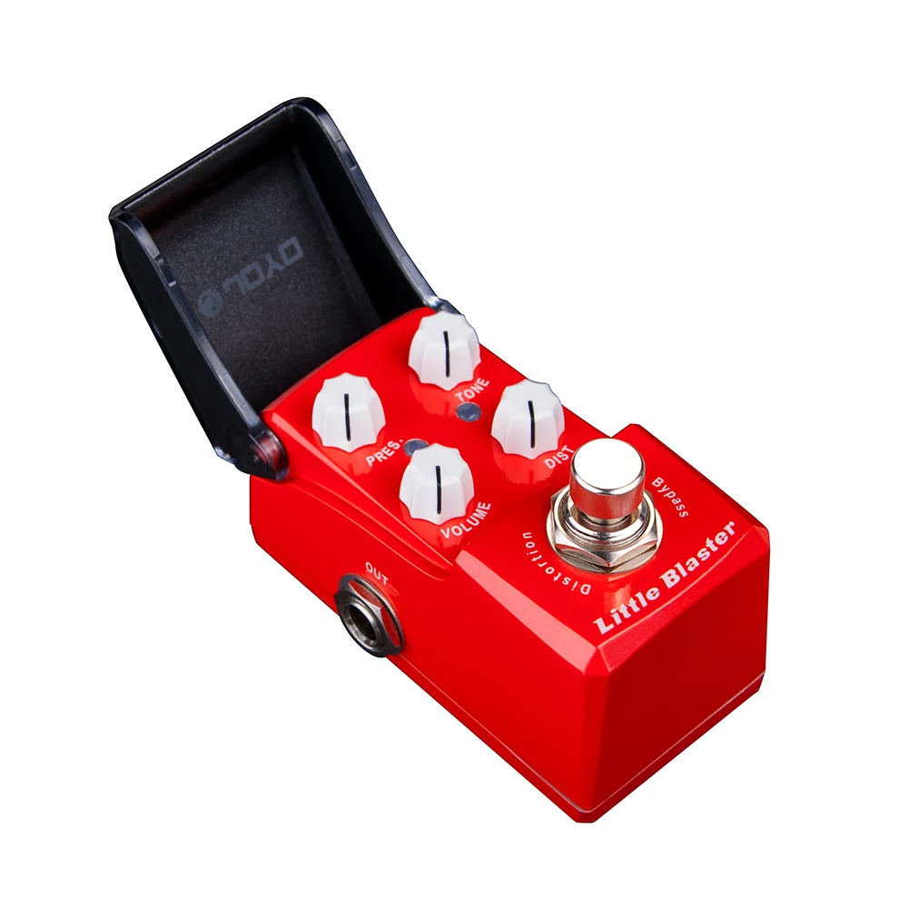 JOYO JF-303 LITTLE BLASTER Distortion Guitar Pedal Dirty and Mean Tone for Rock/Punk Bass Guitar Player