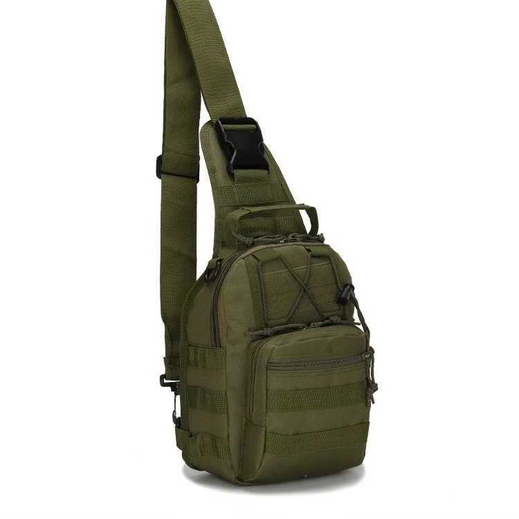 Tactical Military Sling Bag Men Small Sling Rover Range Shoulder Bag Molle Outdoor Camping Hiking Daypack Hunting Crossbody Pack