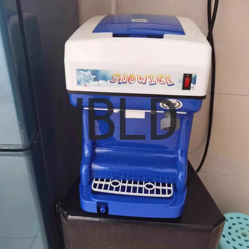Stainless Steel Commercial Shaved Ice Maker Food Grade Ice Breaker for Kitchen Household Bar