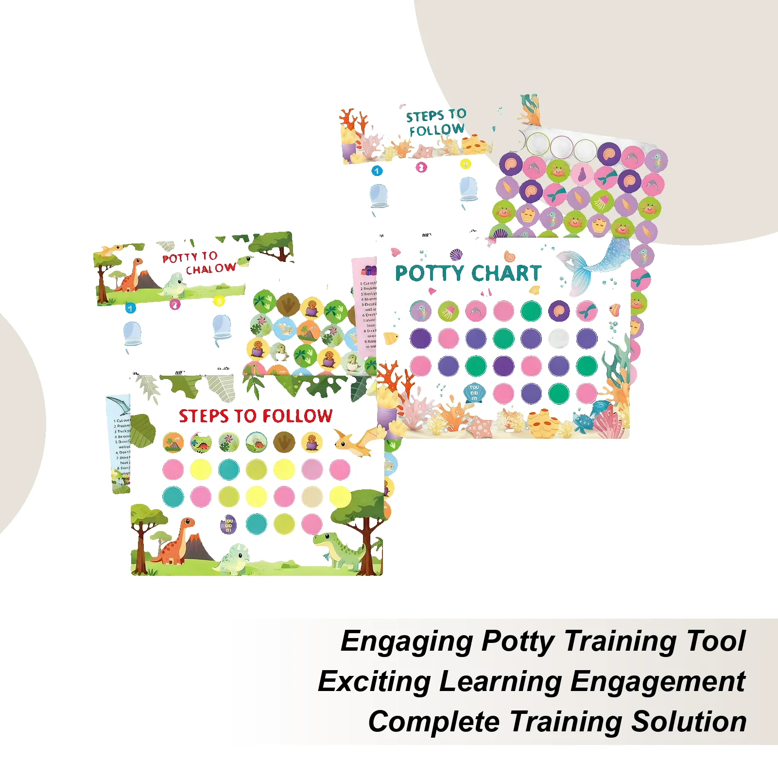 Potty Training Chart Confidence Building Toilet Habit Trainer Prize Potty Sticker Chart For 2-4 Year Olds Kids Girls Boys Son