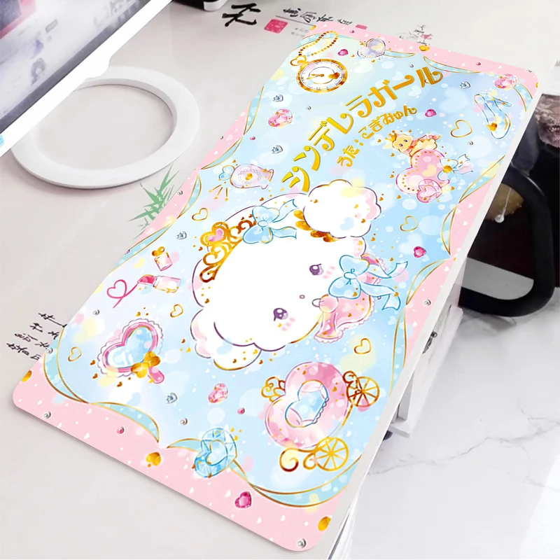 

Mouse Pad Cogimyun Large PC Computer Gamer Kawaii Gaming Accessories Mousepad Keyboard Desk Mat Carpet Table