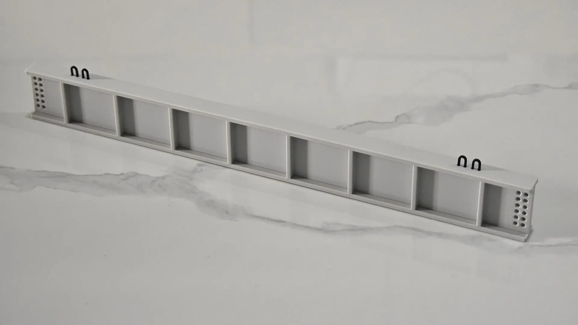 For1:64DCP Steel Beam Cargo Model Flatbed Trailer DCP Accessory Great for collection display photography or diorama modification