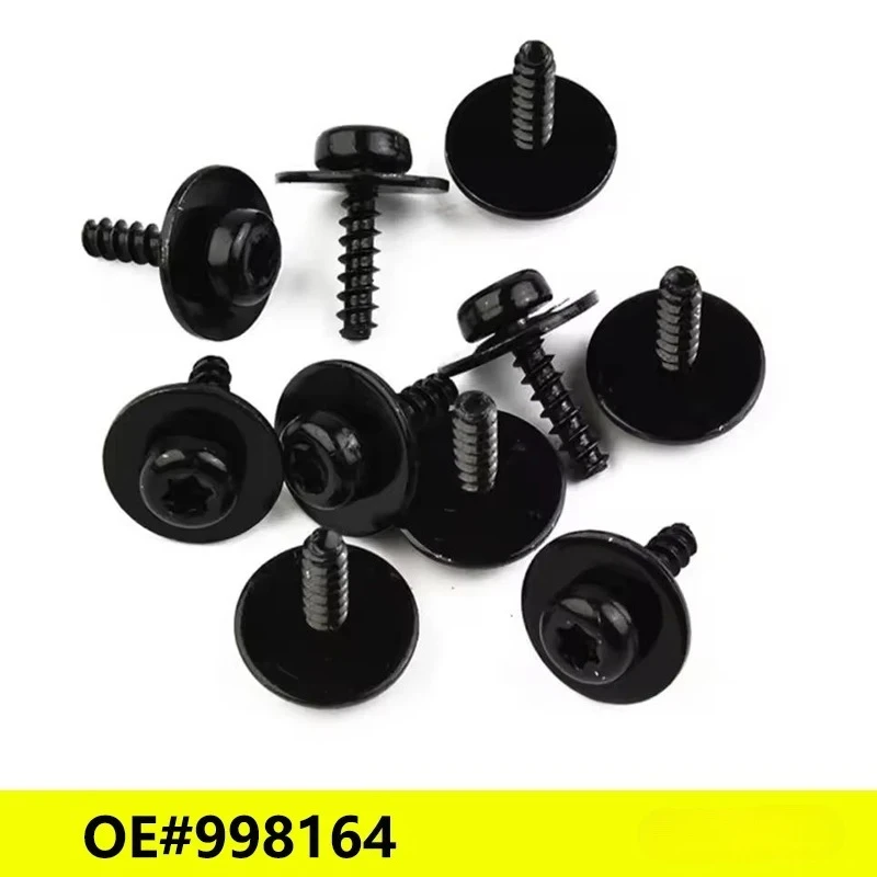 50PCS Six Point Screw with Washer for Volvo OE# 998164 High-Quality Automobile Repair Part