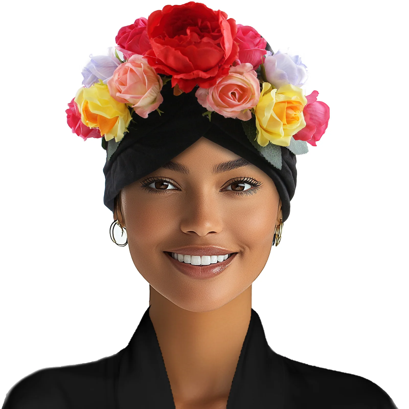 

African Auto Gele Headtie Nigeria Wedding Party Geles Women Muslim Hijab Bonnet Head Wrap Turban Cap Headpiece Evening Headwear