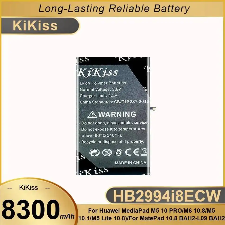 

Battery Hb2994i8ecw 8300Mah For Huawei Mediapad M5 10 Pro M6 10.8 10.1 Lite Matepad BAH2-L09 BAH2