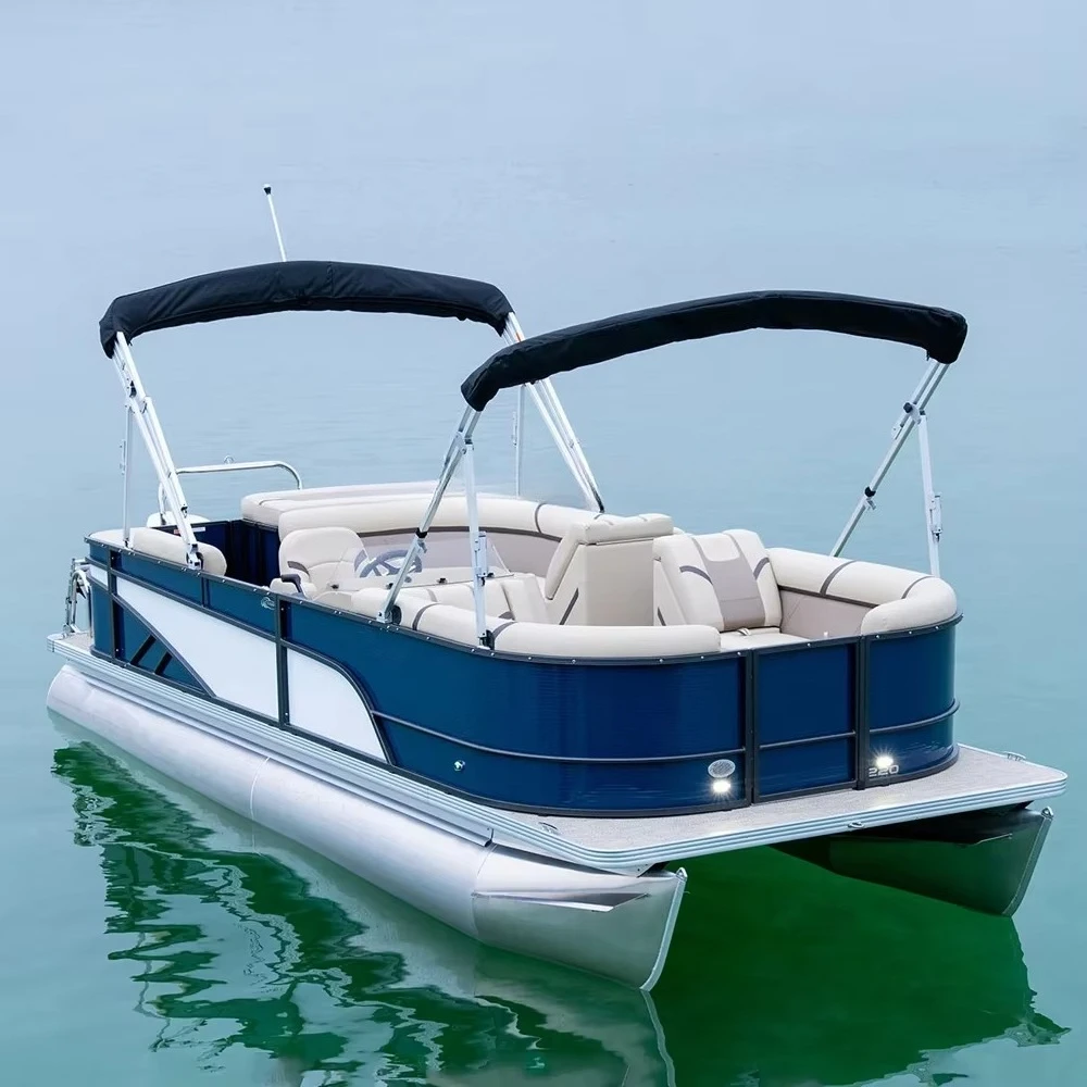 

China Hot Selling Water Leisure Party Boat Luxury Yacht Aluminum Fishing Boat