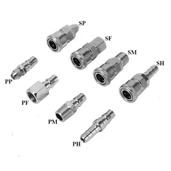 空気圧縮機用空気圧継手,クイックカプラー,psf,sp,pp10,20,30,40