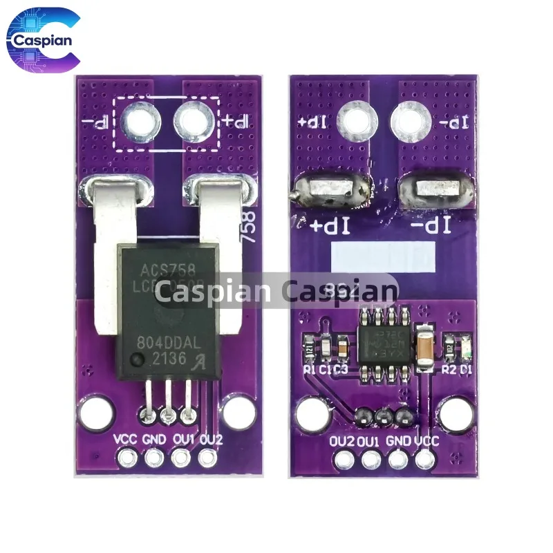 ACS758LCB-050B 100B 200B-PFF-T Linear current sensor Hall Current module electronic components diy kit electronics