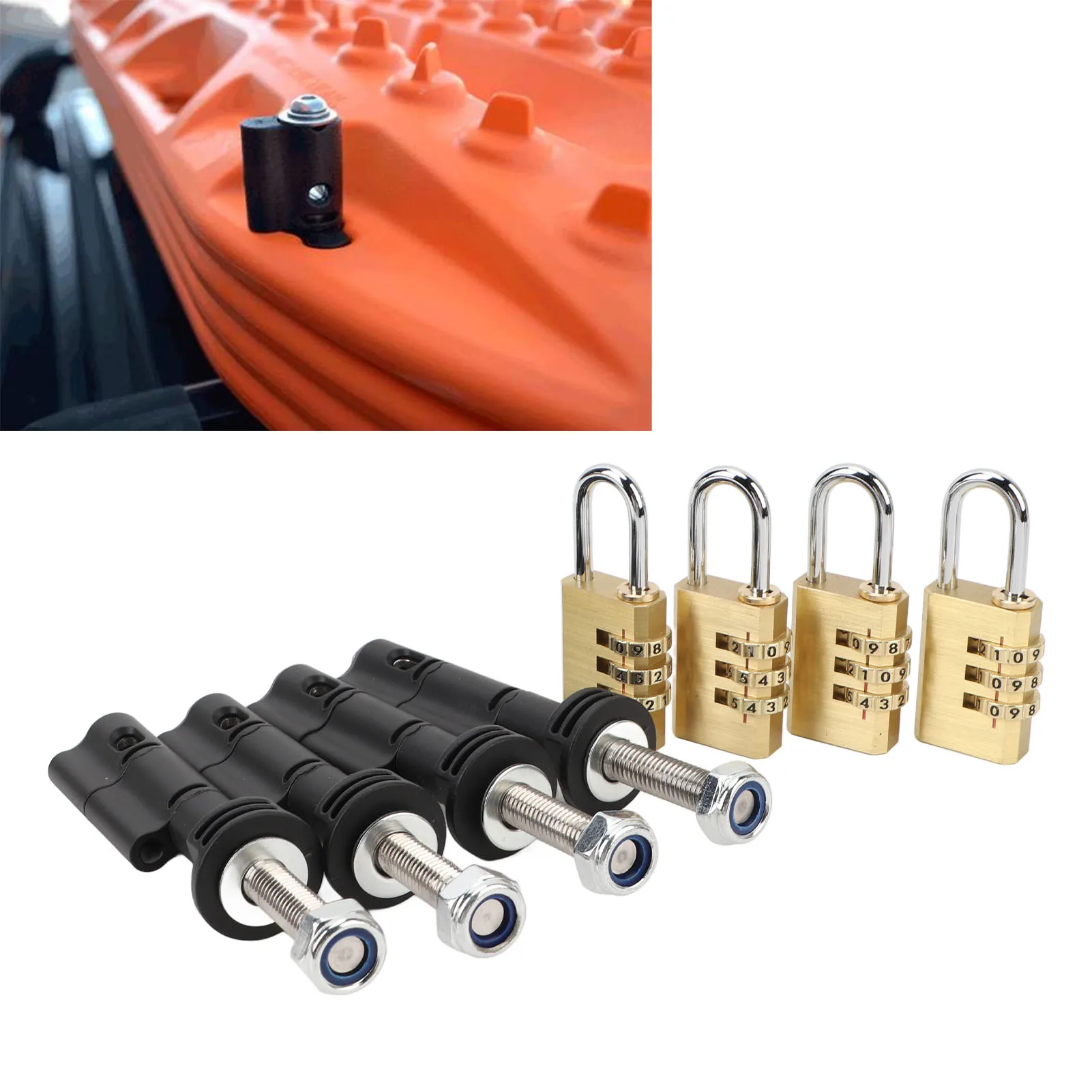 4Pcs Car Traction B…