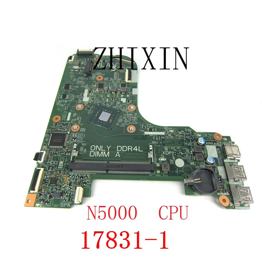 

yourui For Inspiron 3473 3573 3572 Laptop Motherboard CN-07R45T 7R45T N5000 CPU Mainboard 17831-1 3C99P 100%Tested