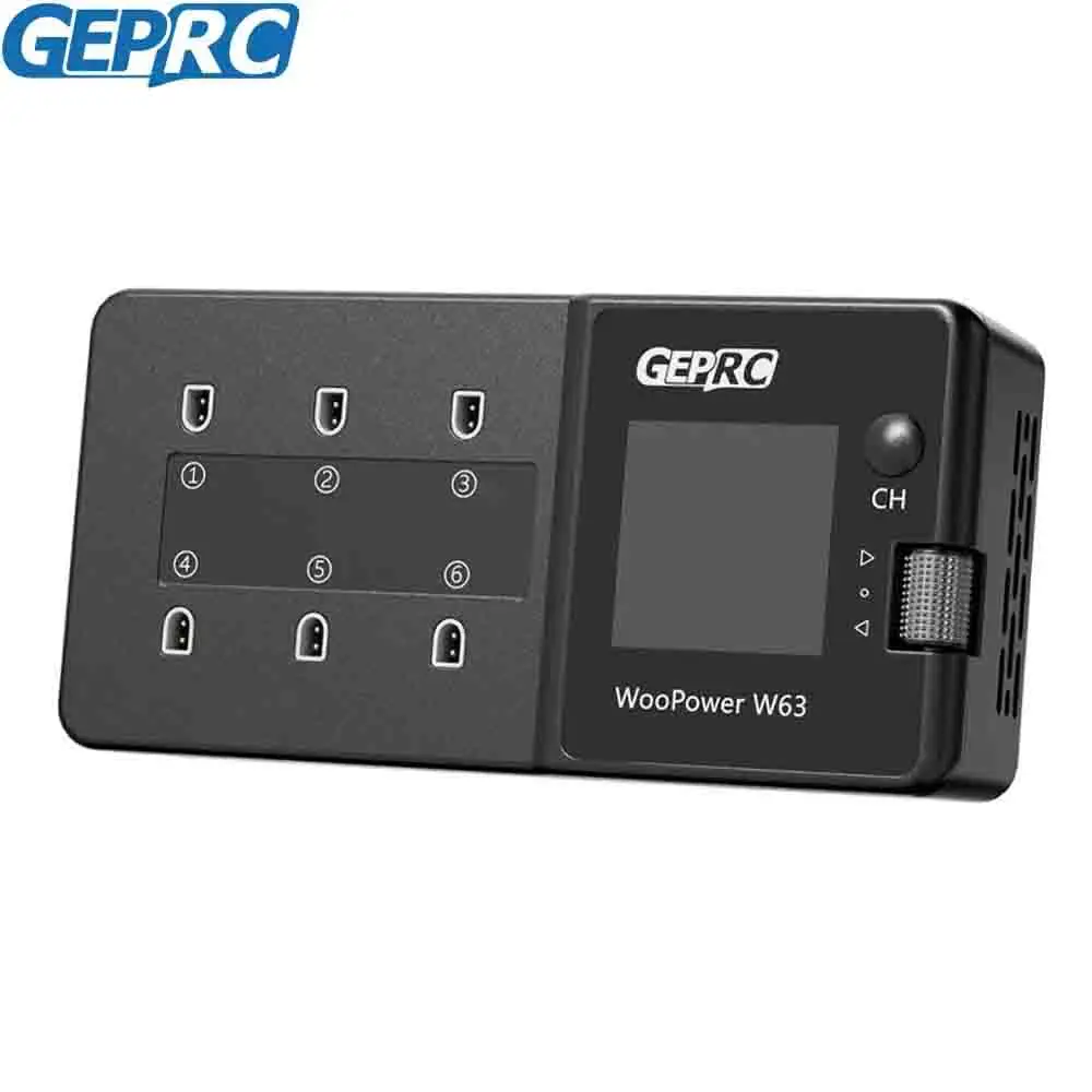 GEPRC WooPower W63 1S LiPo Battery Charger Charged Suit Short-circuit Protection For Meteor75 Pro II Air65 II FPV Drone