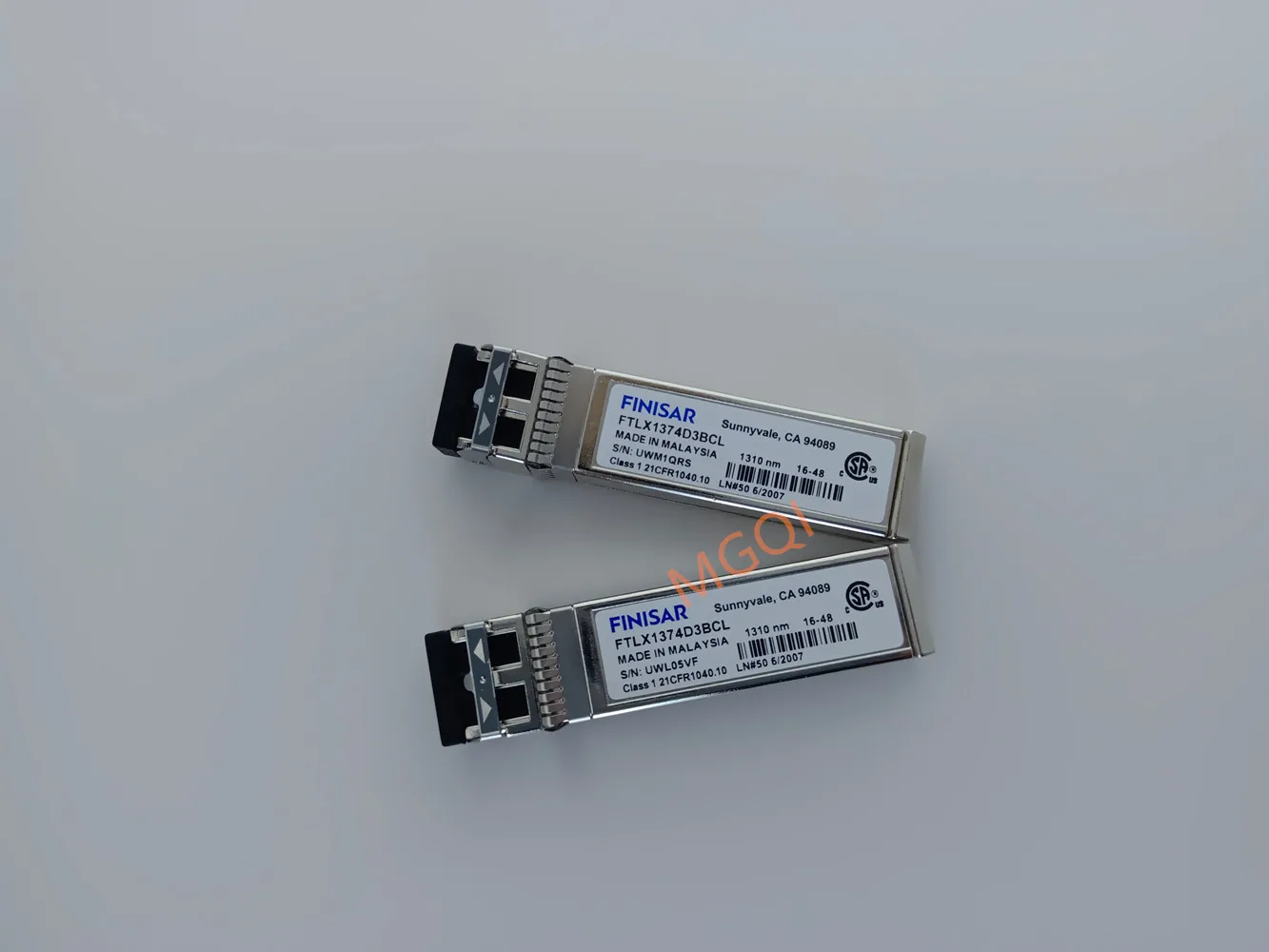 

Finisar 10GB Optical Fiber Transceiver FTLX1374D3BCL SFP+ 1310NM LRM 1KM 10G Network Adapter General Module/10G Module sfp+