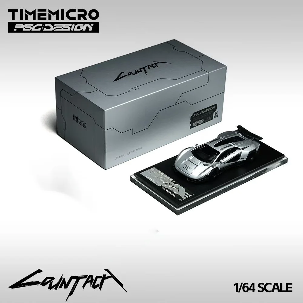

TimeMicro × PSC DESIGN 1:64 Новая модель автомобиля из сплава с имитацией контраш
