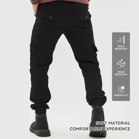 Large Pocket Outdoor Archon Tactical Pants Stretch Fabric City Secret Service Pants Fans Multi Pocket For Unisex Work Pants