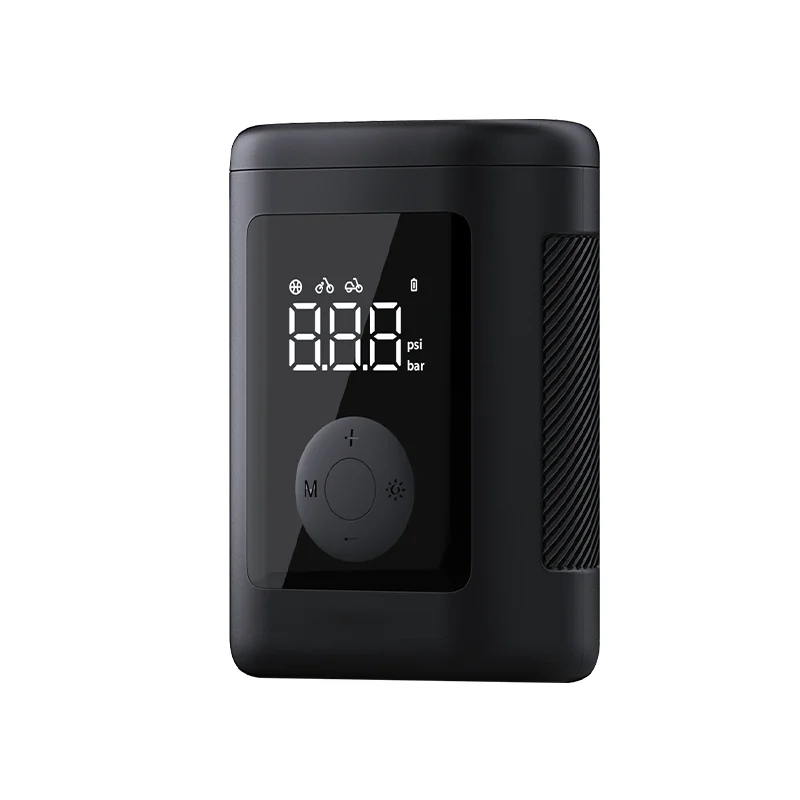 mini-wireless-digital-car-tire-inflator-portable-electric-air-pump-74v-plastic-pressure-gauge-max-150psi-certification-approved