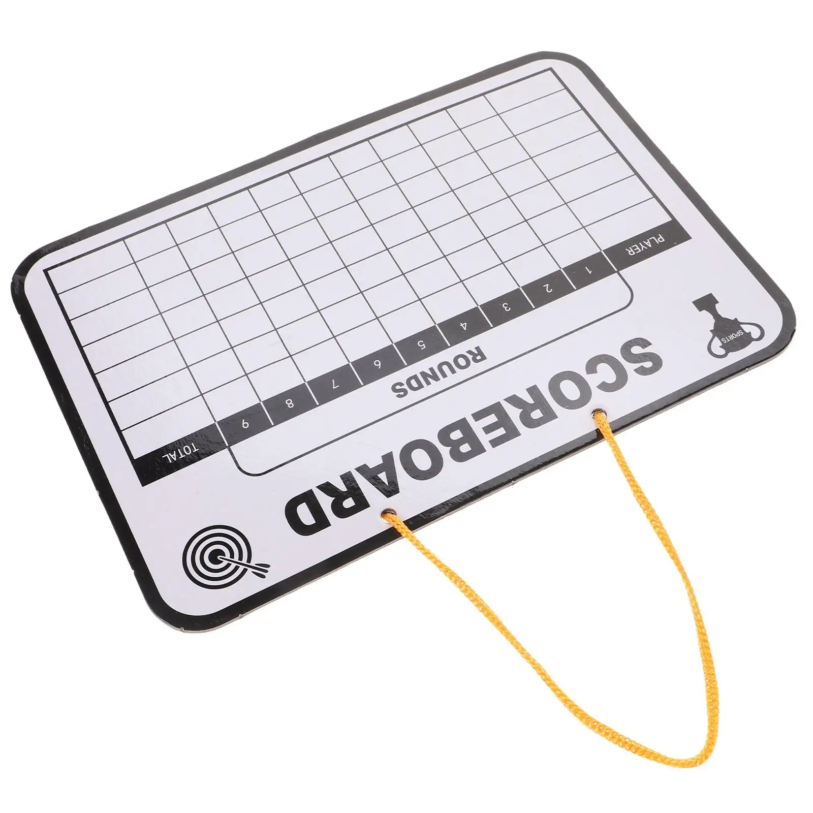

Golf Scoreboard Dry Erase Boards Hand-held Portable Lightweight Cardboard Erasable Accessories Points Outdoor