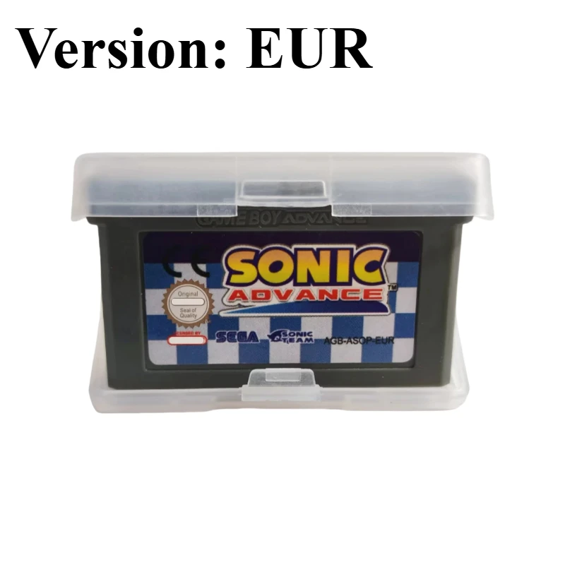 Sonic The Hedgehog GBA Spielmodul-Set Advance 1 2 3 Genesis Advance GBA SP Retro-Plattformer-Spielkarte für Fans-Sammlung – Detail 10