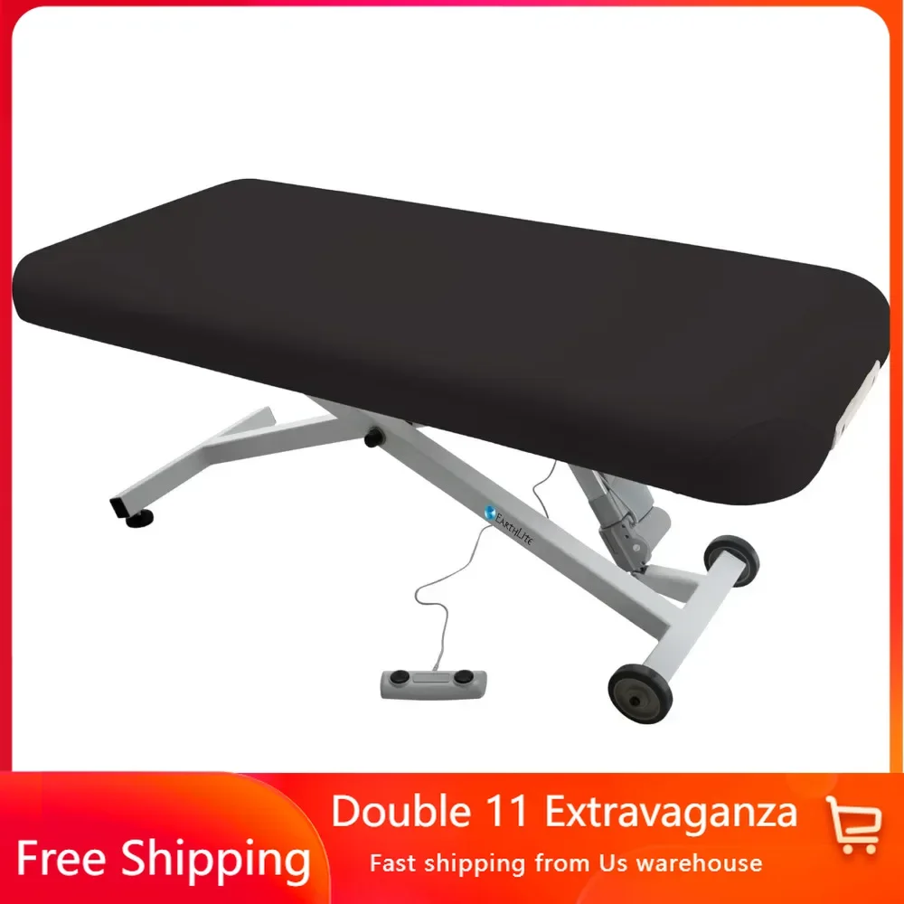 Electric Massage Table - The Quietest, Most Popular Spa Lift Hydraulic Massage Table Heavy Duty Steel Frame (28”, 30”, 32” X 73”