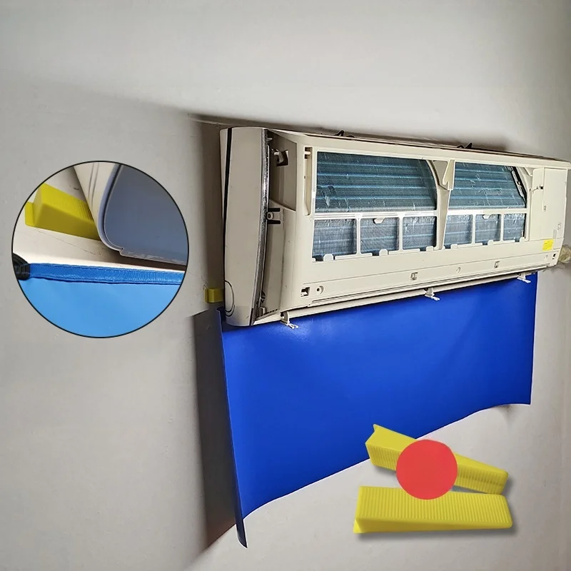 

Чехол для сбора воды для инструмента для очистки кондиционера Split pe, пылезащитная защита для стен, бытовая защита