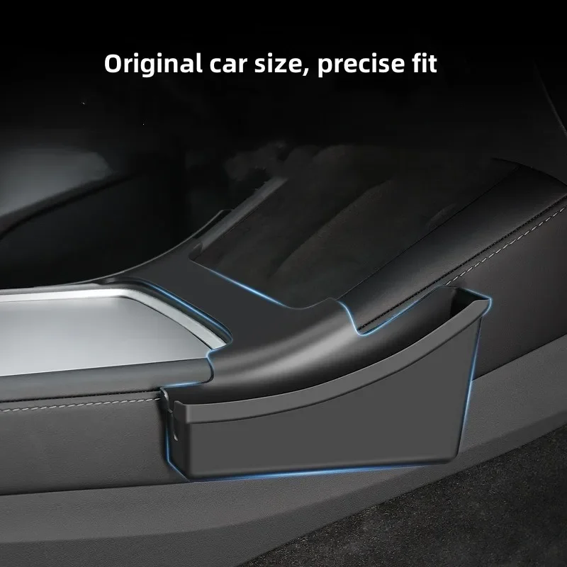 For Tesla Mode 3/Y 2021 2022 Center Console Side Conjoined Storage Box Armrest Organizer Car Accessories