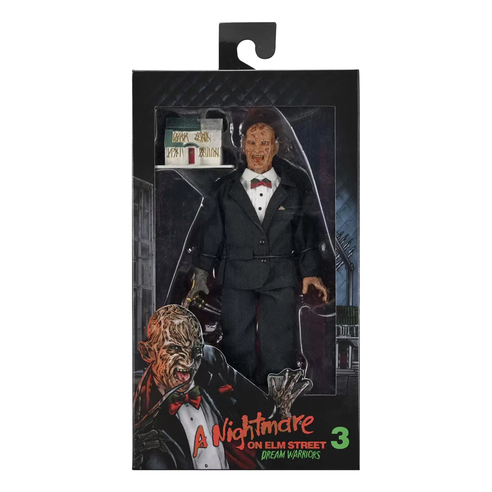 NECA Tuxedo Freddy 8' Action Figure Model A Nightmare on Elm Street 3 Freddy Doll Horror Toys Garage Kit view 2