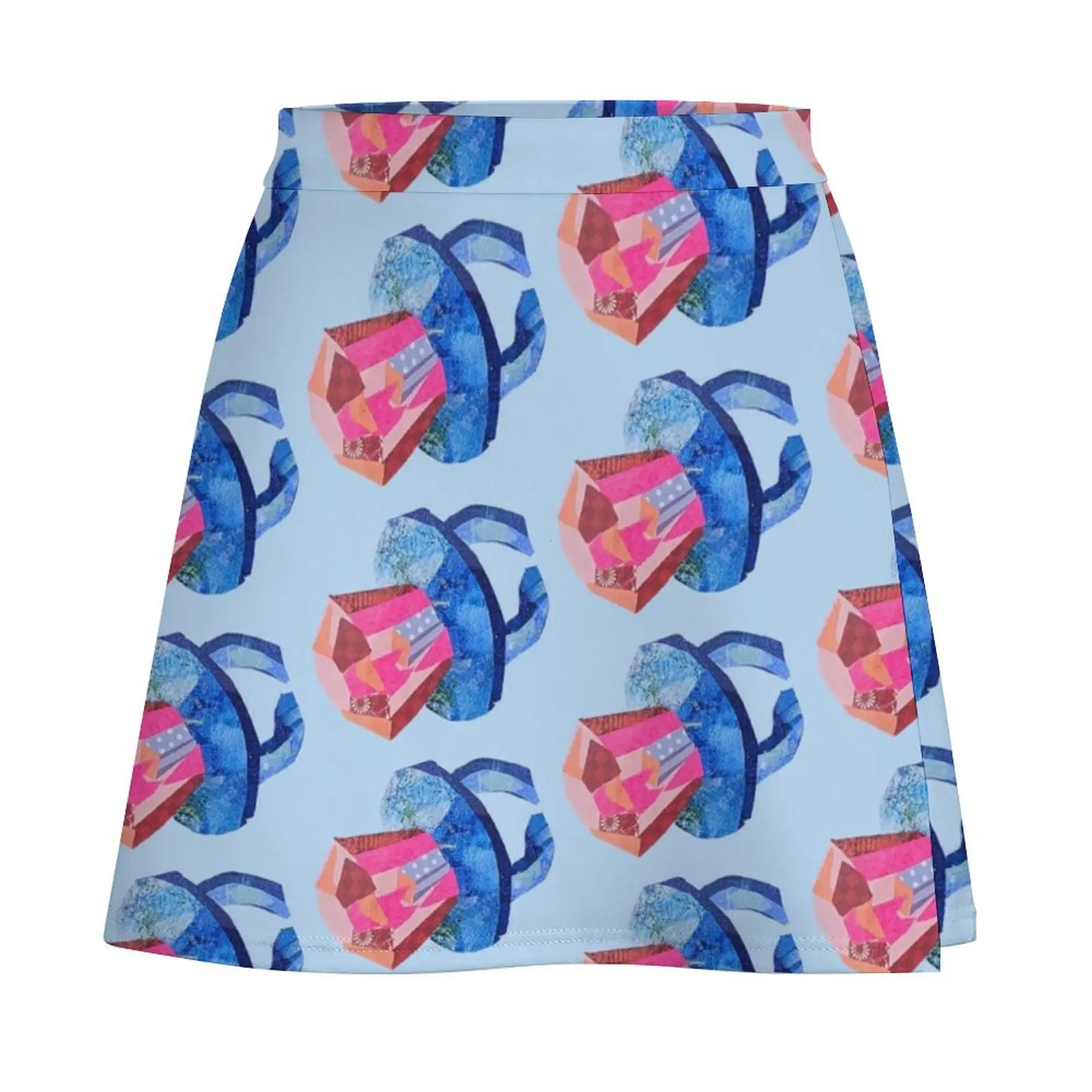 Collage Ring Pop Mini Skirt mini skirts summer skirts korean style clothes women 2026 Dresses Mini Skirt