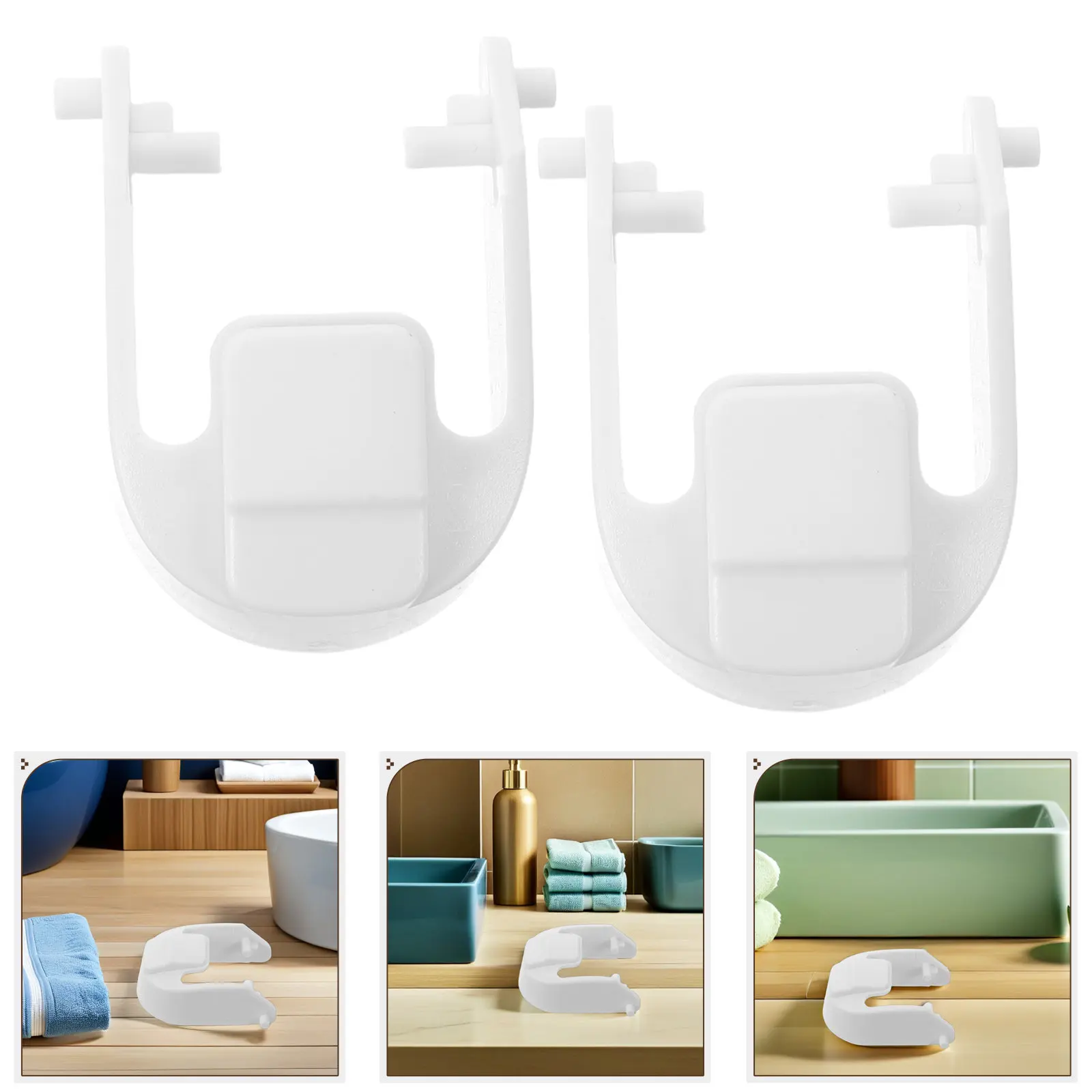 

2 шт. автоматических дозаторов зубной пасты с толкателями, простая установка, сменные детали, аксессуары для семейной ванной комнаты, ремонтные комплектующие