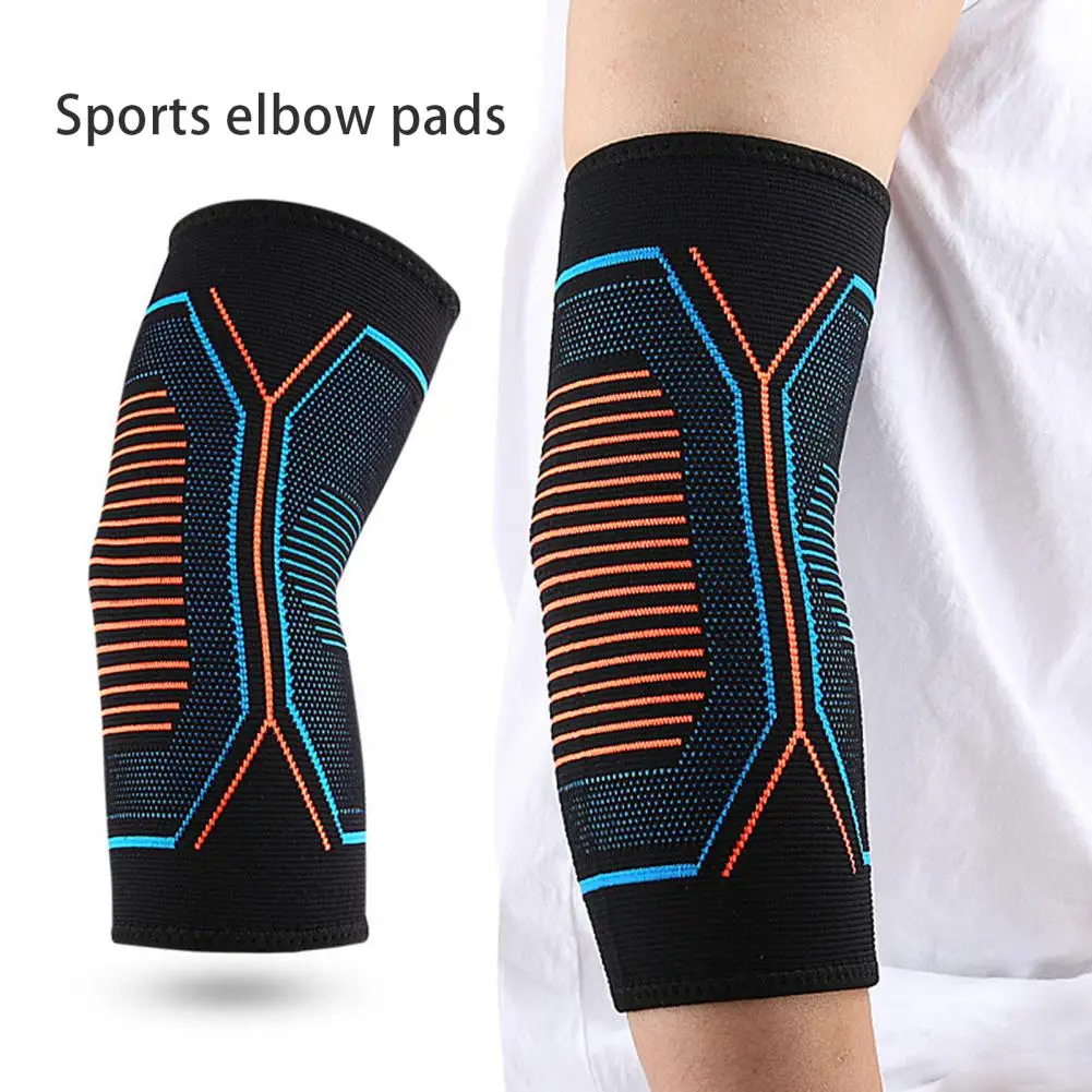 Cushioned Elbow Pads Sports Elbow Pads High Elastic Elbow Compression Sleeve for Targeted Support for Sports