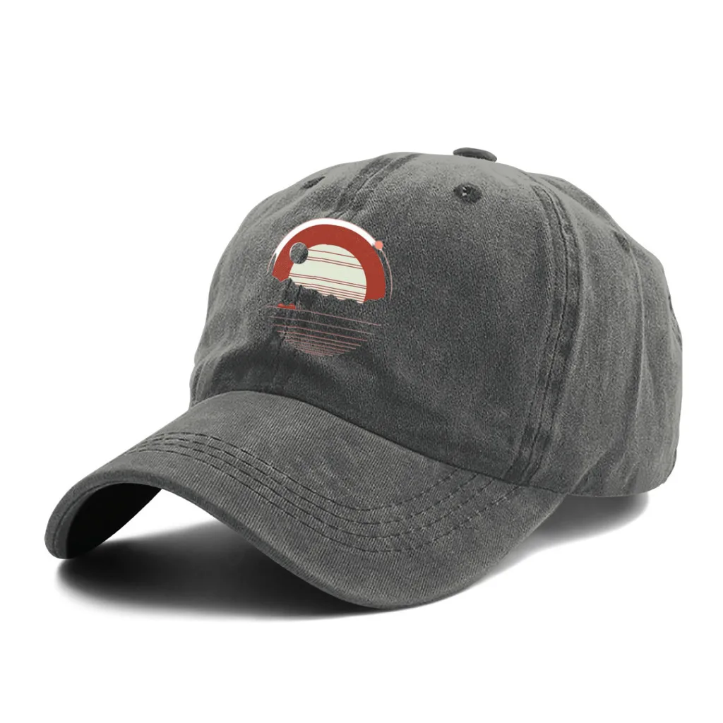 

Solitude Unisex Baseball Caps For Washed Hat Fashion Snapback Summer Sunscreen Sun Hats Outdoor Sports Golf Cap