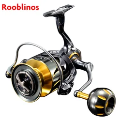 Rooblinos SW Spinning Reel Ultralight Carbon Fiber Surf Reel 18kg Max Drag Saltwater Freshwater Fishing Wheel Tackle Reels