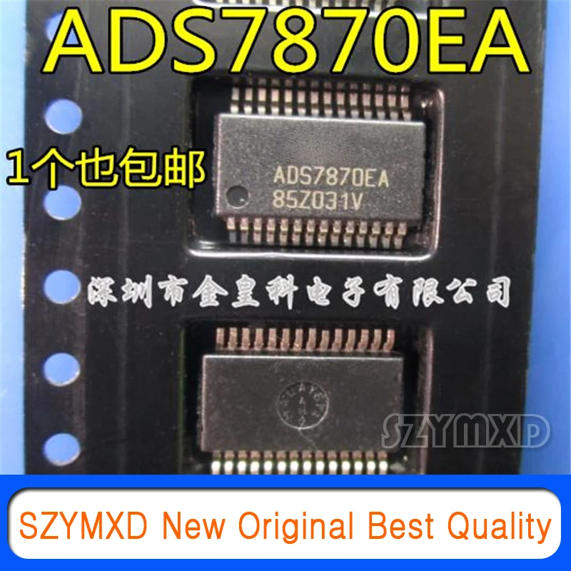 5Pcs/Lot New Original ADS7870EA SSOP28 Data Acquisition System DAS 12b Resolution SPI DSP Chip