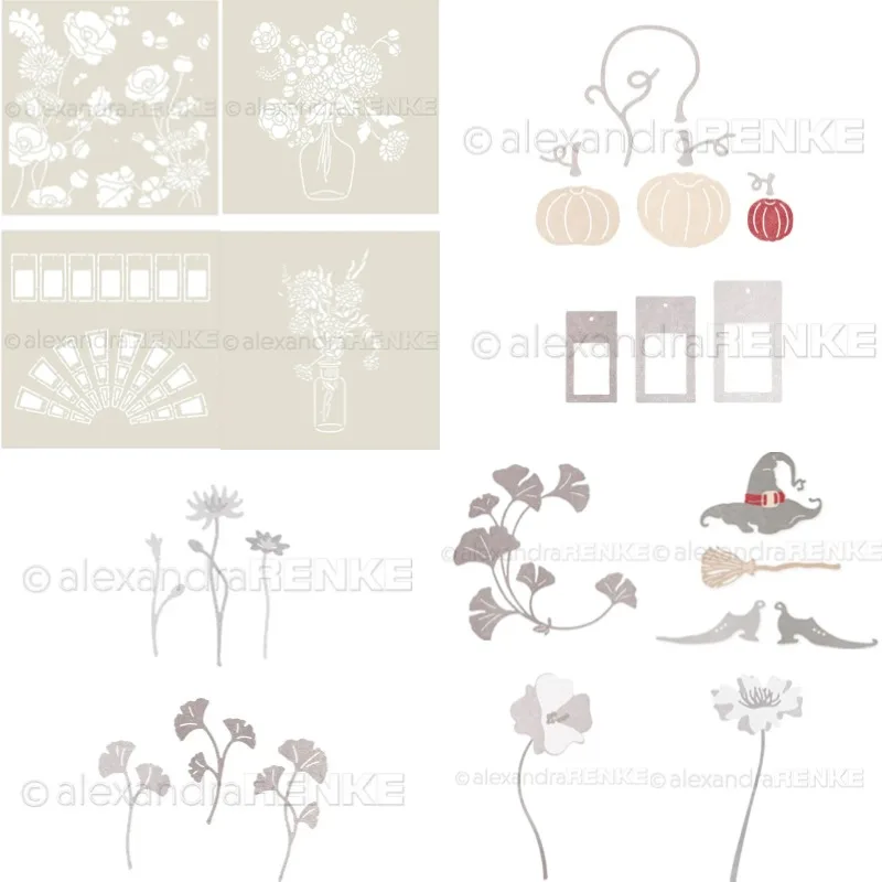 Troquel Ginkgo En Marco Stencil And Dies New Arrival Scrapbook Diary Decoration Stencil Embossing Template DIY Greeting Card
