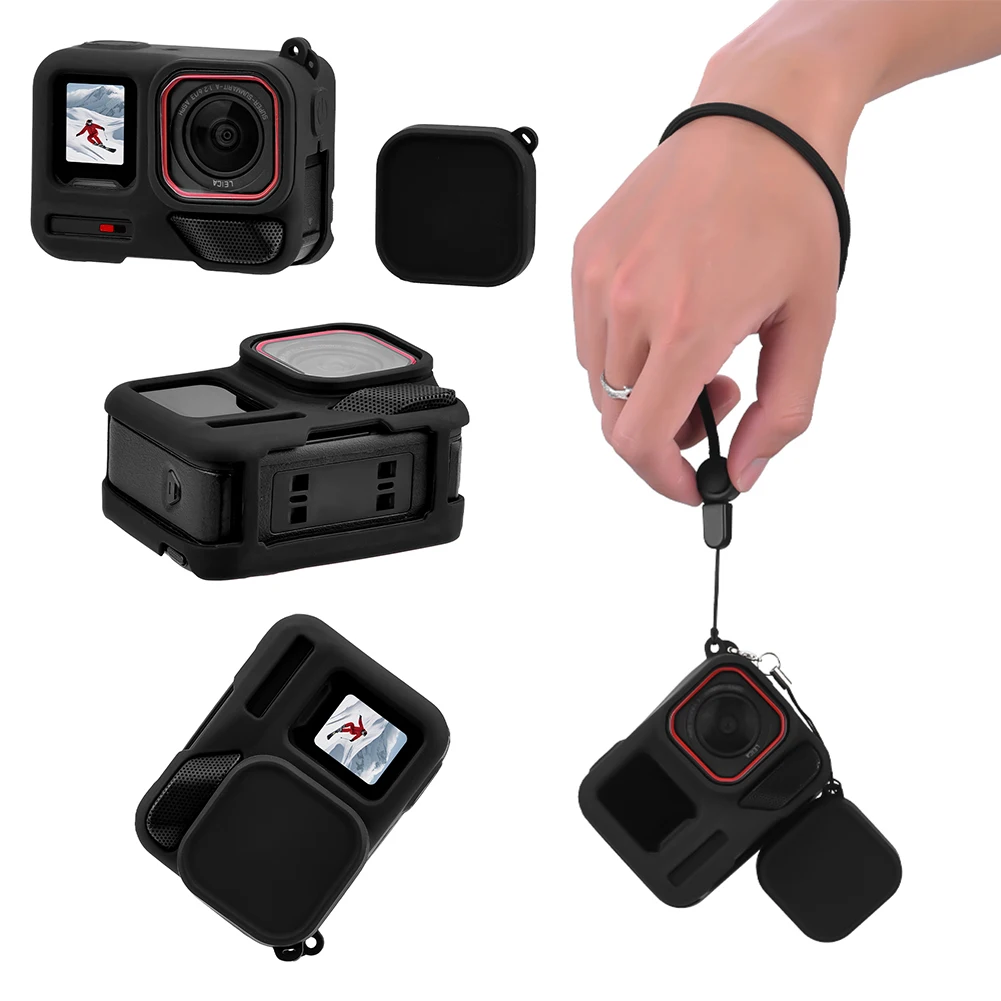 

For Insta360 Ace Pro2 Sports Camera Body Cover Anti-Scratch Portable Protective Case Lightweight Sports Camera Protect Accessory