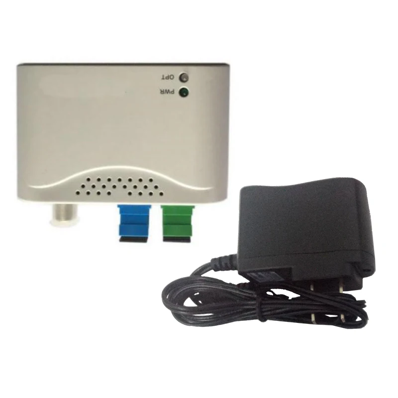 1550nm optical receiver Active FTTH fiber receiver, WDM fiber receiver Fiber to RF, fiber input (RF broadcast + fiber output)