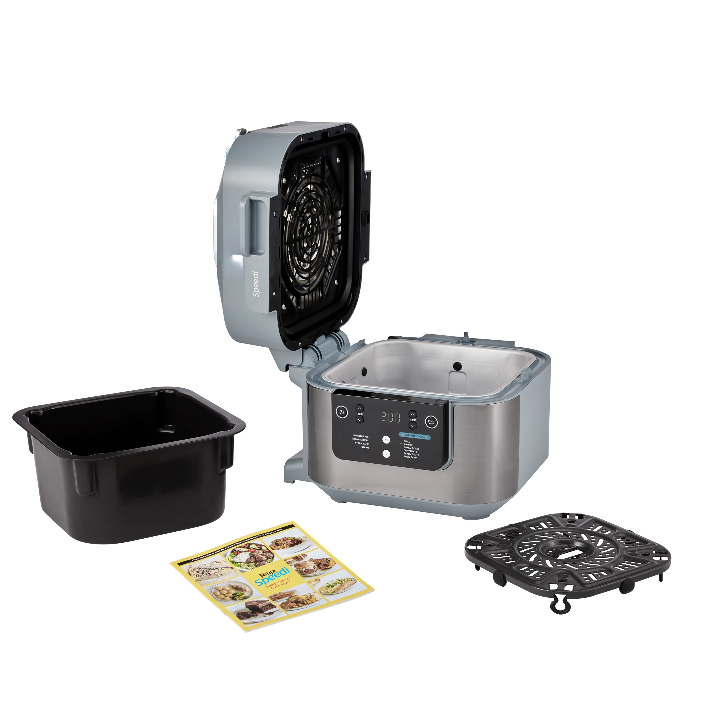 100% British Imported Ninja Multi-Functional Fast-Cooked Household Electric Pressure Cooker Air Fryer Fast-Cooker Rice Cooker
