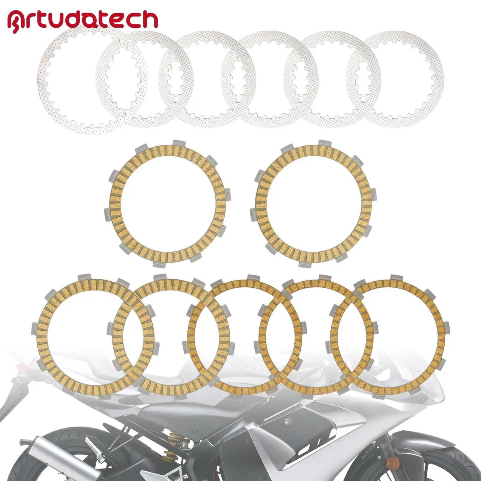 

Clutch Friction Plate Kit Set fit for RC250 2015-2018 RC390 2016-2022 90232011000