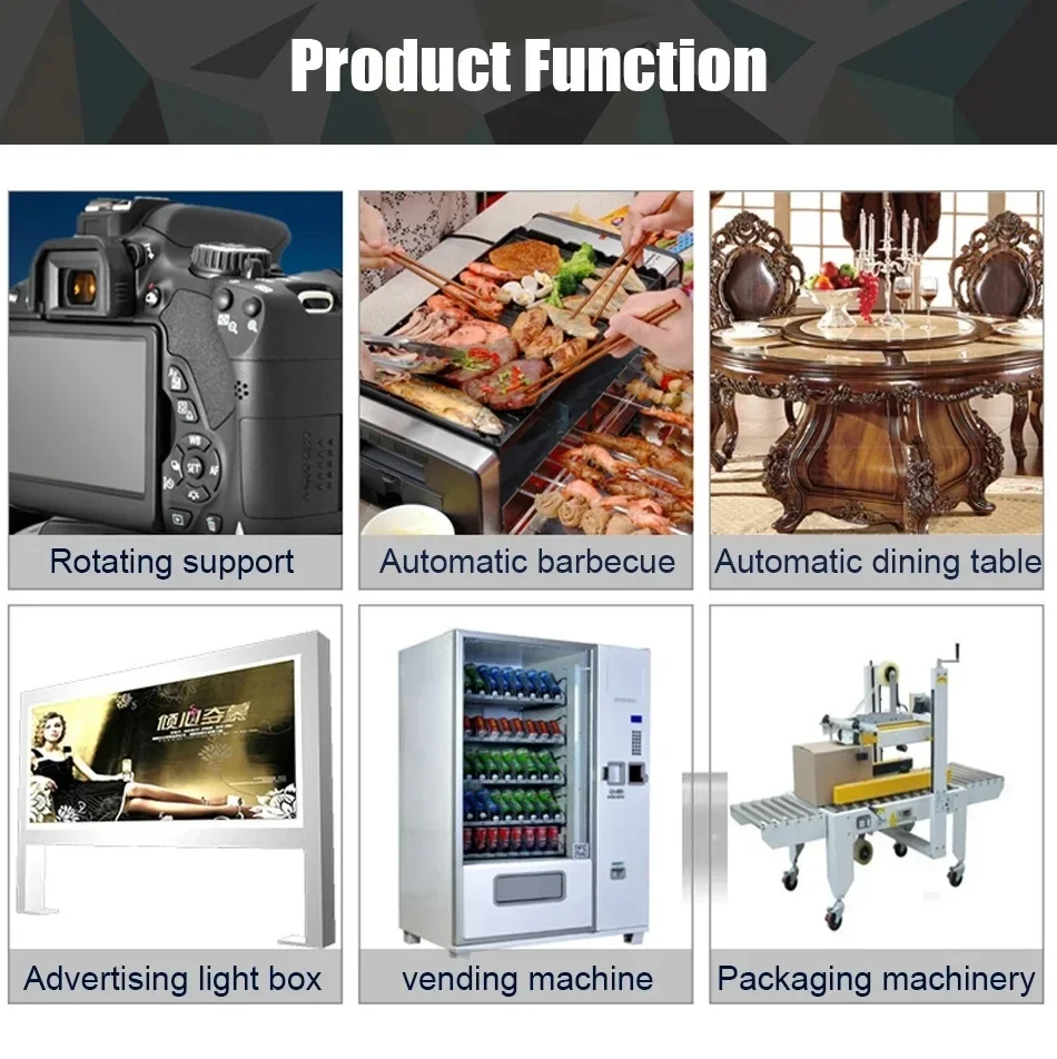 محرك متزامن بمغناطيس دائم تيار متردد ، مخفض السرعة ، معدن موجه ، محرك بطيء السرعة ، 50 كيلو تيز ، 1 دورة في الدقيقة ، 10000 دورة في الدقيقة
